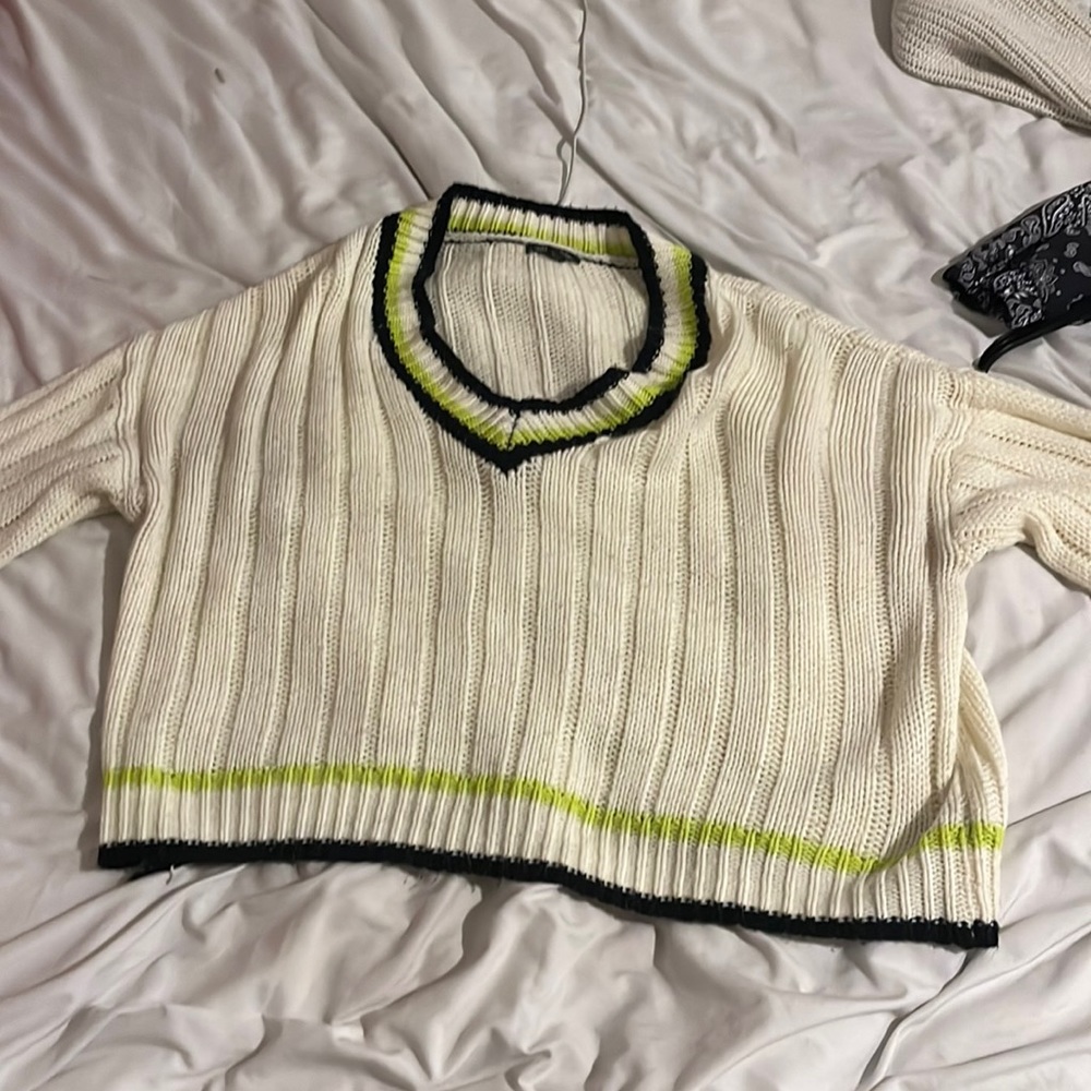 Womens Cropped Sweatshirt